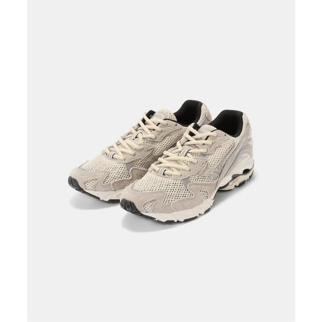 《WEB/一部店舗限定》MIZUNO/ミズノ WAVE RIDER 10 スニーカー D1GA2611 （ベージュ）