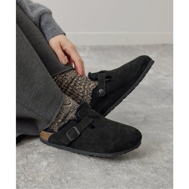 《予約》BIRKENSTOCK/ビルケンシュトック BOSTON SHEARLING N259883/1033166 （ブラック）