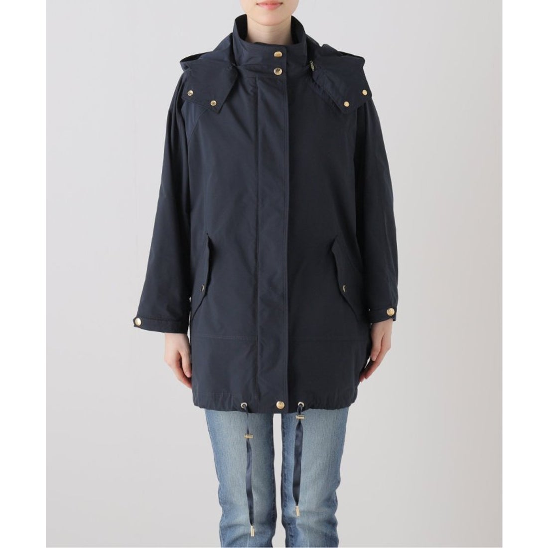 イエナ IENA 【WOOLRICH/ウールリッチ】ANORAK コート （ネイビー 