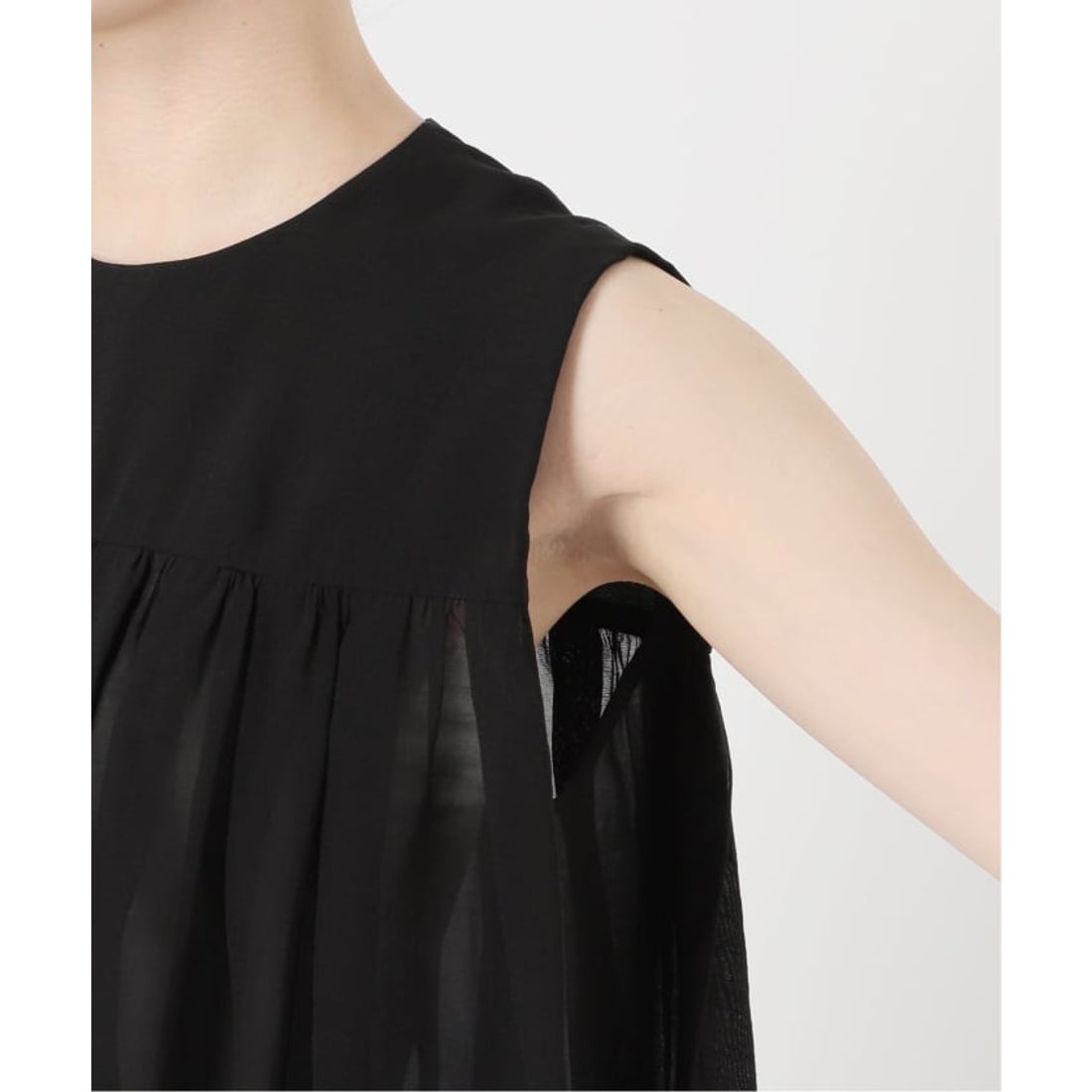 イエナ IENA 《一部店舗限定》Maison IENA シアーノースリーブブラウス