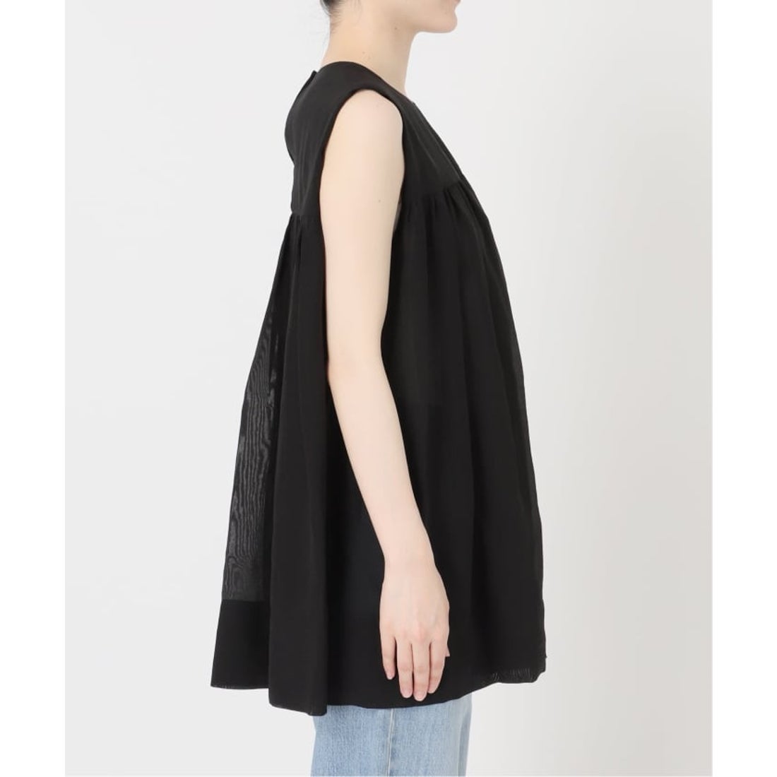 イエナ IENA 《一部店舗限定》Maison IENA シアーノースリーブブラウス 