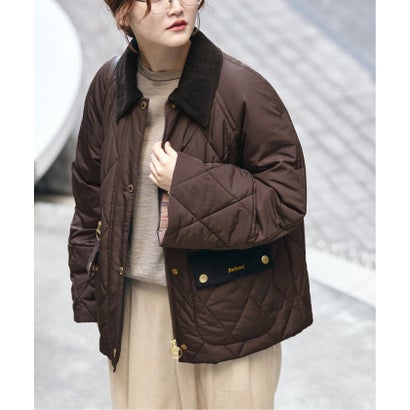 Barbour/バブアー 別注 MARTHA QUILTED JK ブルゾン（ブラック）｜詳細画像