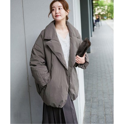 イエナ IENA 《追加3予約/WEB＆仙台店限定カラーあり》ARTIROSA撥水テイラーコクーンダウン（グレー）｜詳細画像
