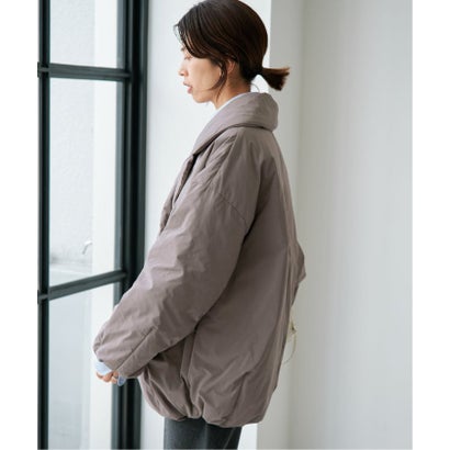 イエナ IENA 《追加3予約/WEB＆仙台店限定カラーあり》ARTIROSA撥水テイラーコクーンダウン（グレー）｜詳細画像