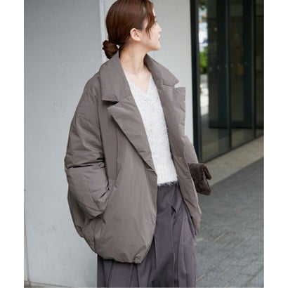 イエナ IENA 《追加3予約/WEB＆仙台店限定カラーあり》ARTIROSA撥水テイラーコクーンダウン（グレー）｜詳細画像