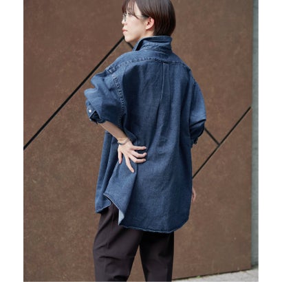 イエナ IENA J.J.Mercer/ジェイジェイマーサー 別注 刺繍デニムシャツ（ネイビー）｜詳細画像