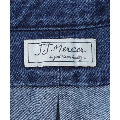 イエナ IENA J.J.Mercer/ジェイジェイマーサー 別注 刺繍デニムシャツ（ネイビー）｜詳細画像
