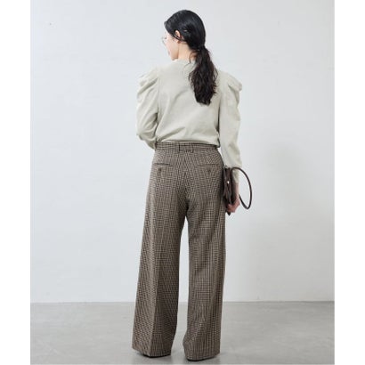 ywy/ワイワイ 別注 TUCK SLEEVE TOPS EX カットソー TUCK SLV VNTG （グレー）｜詳細画像