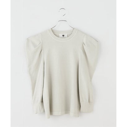 ywy/ワイワイ 別注 TUCK SLEEVE TOPS EX カットソー TUCK SLV VNTG （グレー）｜詳細画像