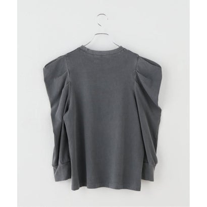 ywy/ワイワイ 別注 TUCK SLEEVE TOPS EX カットソー TUCK SLV VNTG （グレー）｜詳細画像