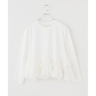 イエナ IENA MARILYN MOON/マリリンムーン ruffle top カットソー 4264-182 （ホワイト）｜詳細画像