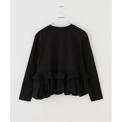 イエナ IENA MARILYN MOON/マリリンムーン ruffle top カットソー 4264-182 （ブラック）｜詳細画像