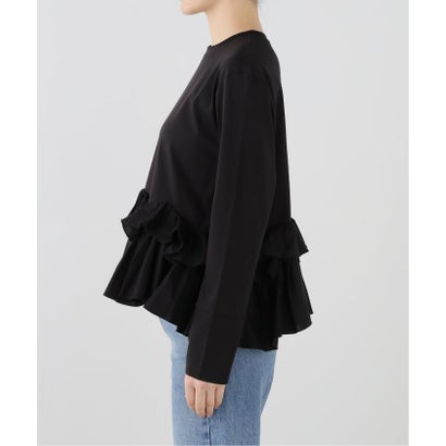 イエナ IENA MARILYN MOON/マリリンムーン ruffle top カットソー 4264-182 （ブラック）｜詳細画像
