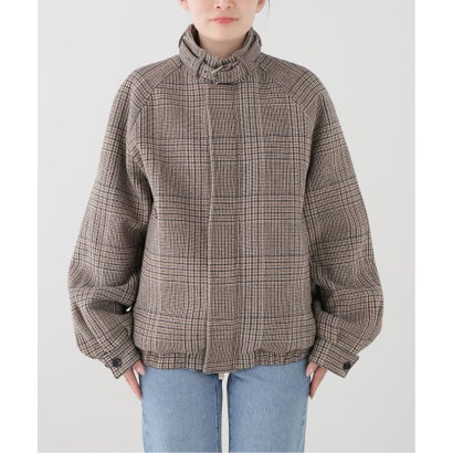 イエナ IENA TONYWACK/トニーワック CHECKED WOOL BOMBER ジャケット WBF34CJ602 （ベージュ）｜詳細画像