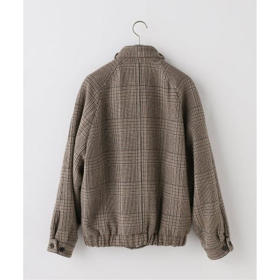 イエナ IENA TONYWACK/トニーワック CHECKED WOOL BOMBER ジャケット WBF34CJ602 （ベージュ）｜詳細画像