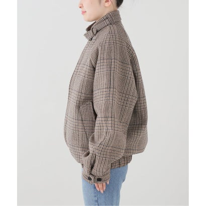 イエナ IENA TONYWACK/トニーワック CHECKED WOOL BOMBER ジャケット WBF34CJ602 （ベージュ）｜詳細画像