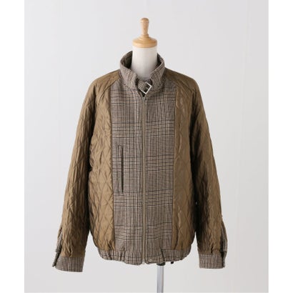 イエナ IENA TONYWACK/トニーワック CHECKED WOOL BOMBER ジャケット WBF34CJ602 （ベージュ）｜詳細画像