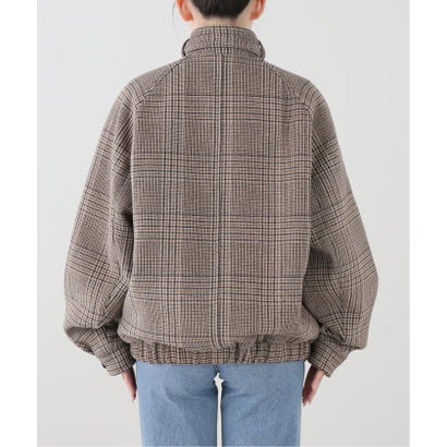 イエナ IENA TONYWACK/トニーワック CHECKED WOOL BOMBER ジャケット WBF34CJ602 （ベージュ）｜詳細画像