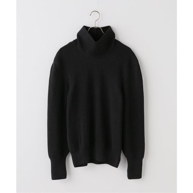 PURLAM/プラム FCR high neck knti ニット PU302 - MPO 03 （グレー）