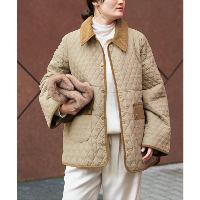 Barbour/バブアー WHICKHAM QUILTED JK ジャケット （ベージュ）
