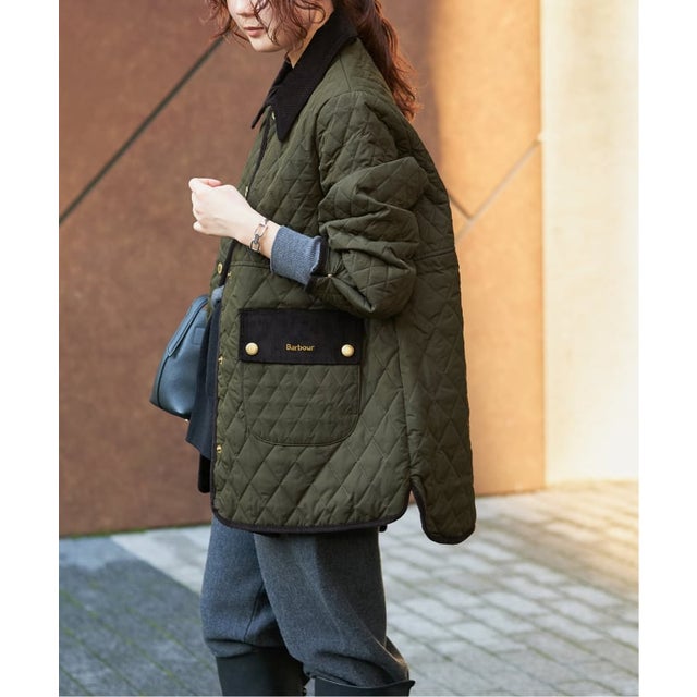 Barbour/バブアー WHICKHAM QUILTED JK ジャケット （カーキ）
