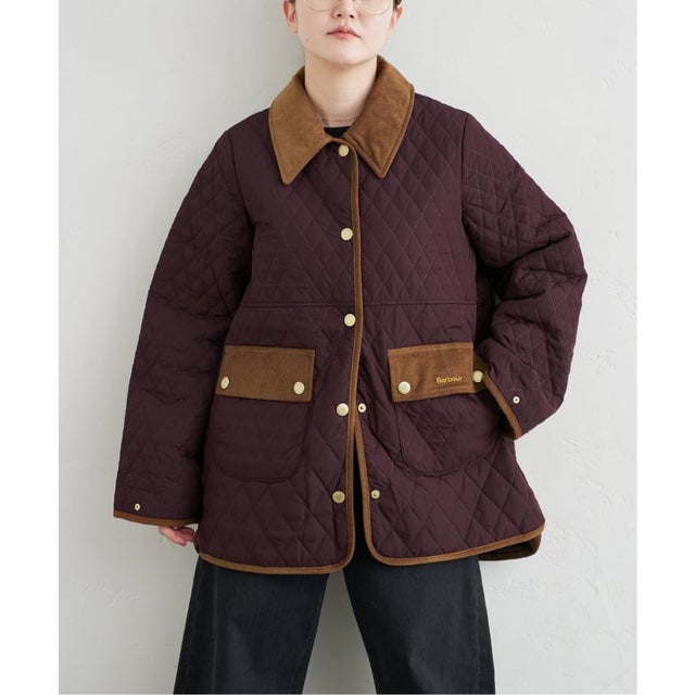Barbour/バブアー WHICKHAM QUILTED JK ジャケット （ボルドー）