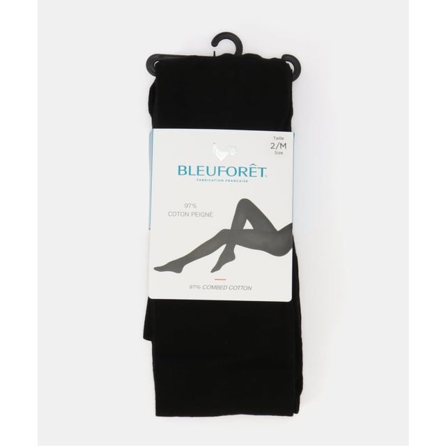 BLEU FORET/ブルーフォレ COTTON TIGHTS タイツ 3213 （ブラック）