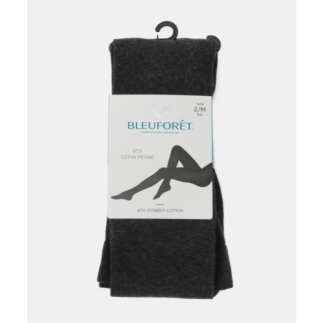 BLEU FORET/ブルーフォレ COTTON TIGHTS タイツ 3213 （グレー）