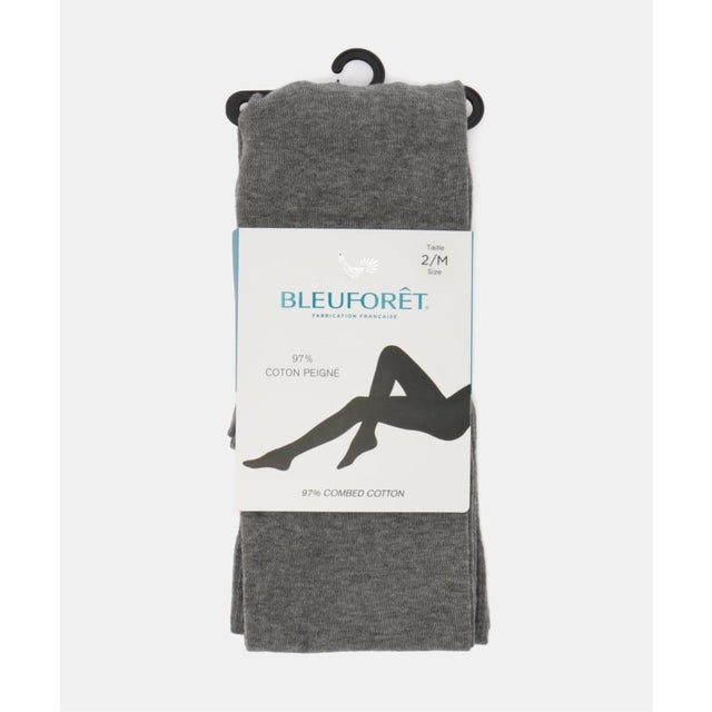 BLEU FORET/ブルーフォレ COTTON TIGHTS タイツ 3213 （グレーB）