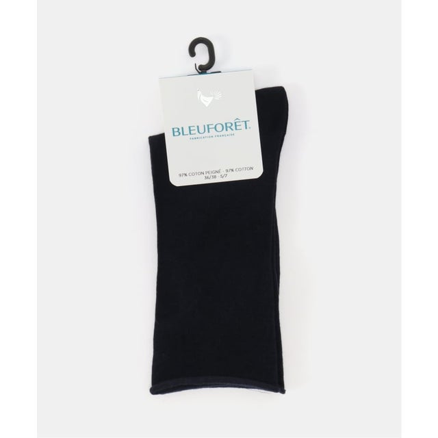 BLEU FORET/ブルーフォレ COTTON SOX 靴下 6594 （ブルー A）