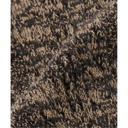 babaco/ババコ Melange cable socks 靴下 BA02-BT18 （ブルー A）｜詳細画像