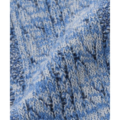 babaco/ババコ Melange cable socks 靴下 BA02-BT18 （グレー）｜詳細画像