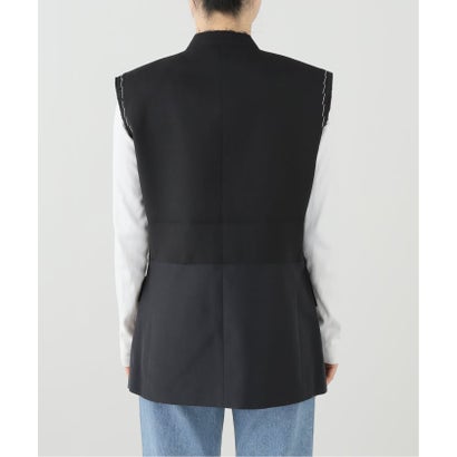 イエナ IENA RE CORD/リコード Layered Vest ジレ RQVAX26901BKX （ブラック）｜詳細画像