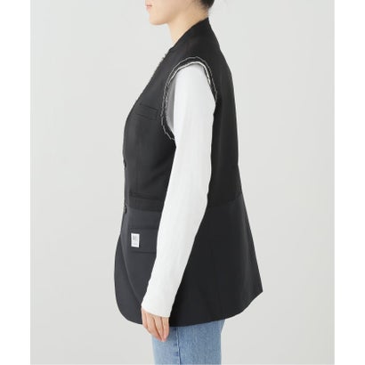イエナ IENA RE CORD/リコード Layered Vest ジレ RQVAX26901BKX （ブラック）｜詳細画像