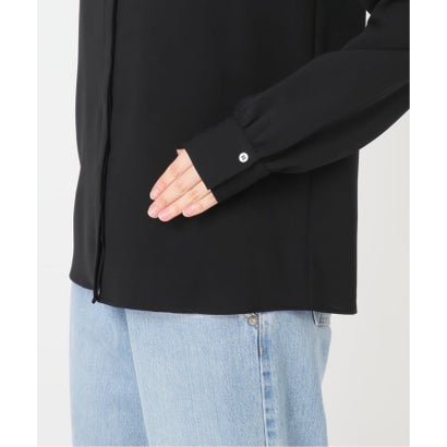 イエナ IENA 《予約》レースカラーブラウス （ブラック）｜詳細画像