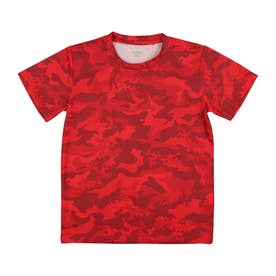 ジュニア 半袖機能Tシャツ J半袖TシャツIC(プリント) IG-9A43012TS （パープル）