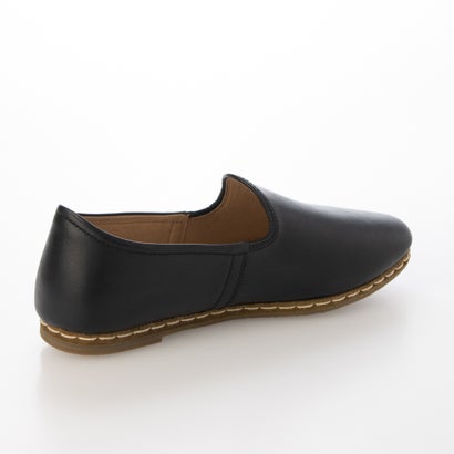 IKplus アイケープラス レザースリッポン 本革 （ブラック スムース）｜詳細画像