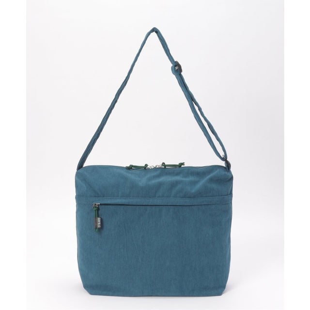 コーデュロイショルダーBAG （ブルー）