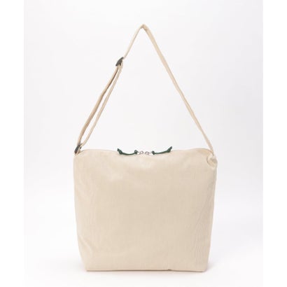 イッカ ikka コーデュロイショルダーBAG （オフホワイト）｜詳細画像