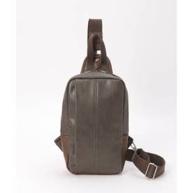 GPレザータッチボディBAG （チャコール）