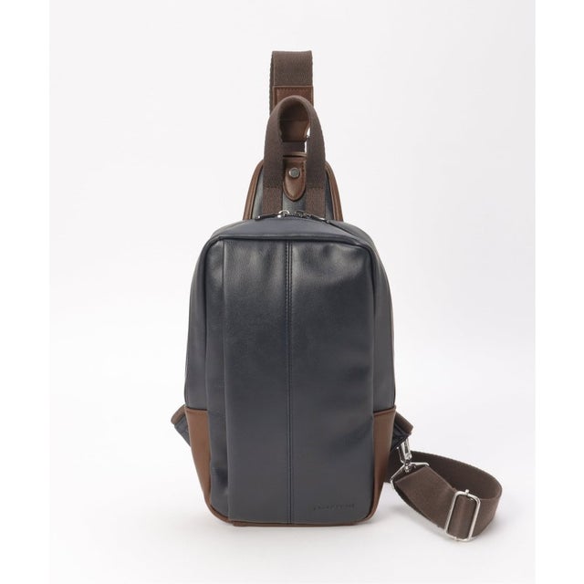 GPレザータッチボディBAG （ネイビーブルー）