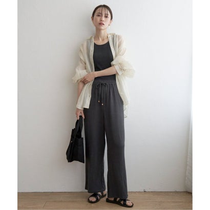 バックシャーリングシアーシャツ （ブルー）｜詳細画像
