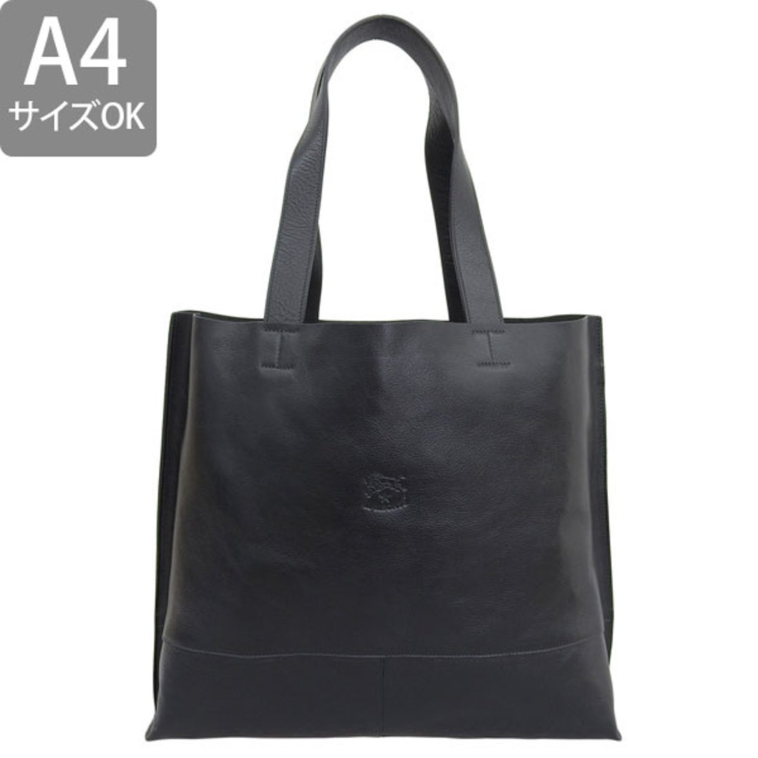 IL BISONTE イルビゾンテ トートバッグ グレー A4収納可能 【公式通販】