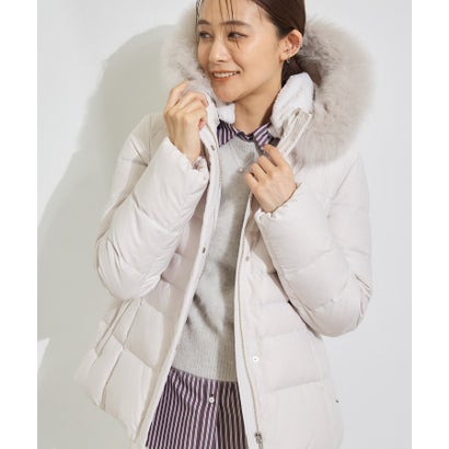 インディヴィ INDIVI 【名品／撥水／抗菌防臭】ショート丈 リサイクルダウンコート （ネイビー(094)）｜詳細画像