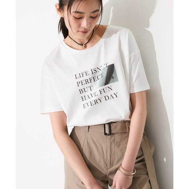 【選べるバリエーション】プリントTシャツ （ホワイト(001)）
