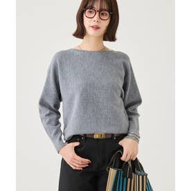 【ウール混／無縫製】大人リラクシーニット （グレー(912)）