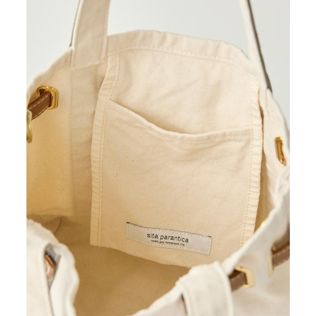 イネド INED 《FAVORITE》キャンバストート S《sita parantica 