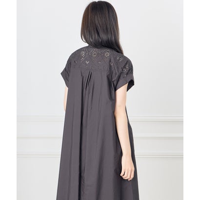 レースフレンチワンピース《TICCA》 （チャコールグレー3）｜詳細画像