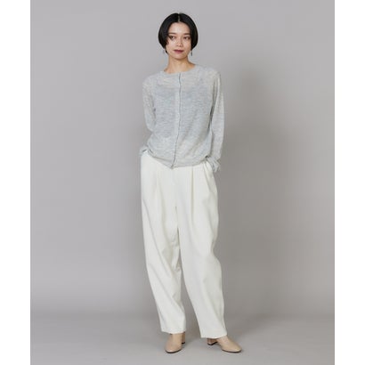 イネド INED カシミヤシルクブレンドニットプルオーバー｜極上の肌触りと上品なツヤ感。着回し力抜群の優しげトップス （ピンク1）｜詳細画像