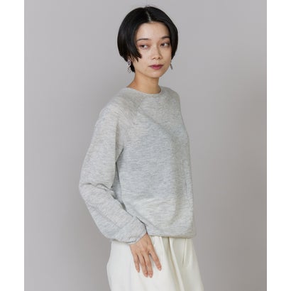 イネド INED カシミヤシルクブレンドニットプルオーバー｜極上の肌触りと上品なツヤ感。着回し力抜群の優しげトップス （ブラウン）｜詳細画像